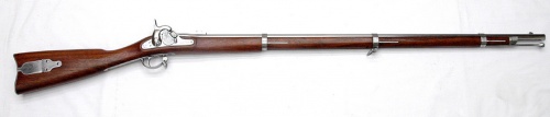 【スプリングフィールドモデル1861】(Springfield Model 1861・1861年～・.58ミニエー弾・装弾数：1)のご紹介
