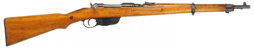 32位【マンリッヒャーM1895】(Mannlicher M1895・生産数：350万丁・ボルトアクションライフル・オーストリア)のご紹介