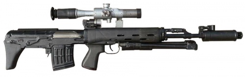 【OTs-03（SVU）】( スナイパーライフル・1994年～現在・7.62x54mm R・装弾数：10 / 20)のご紹介