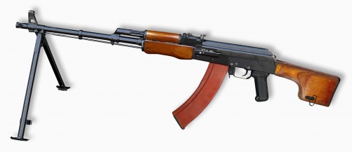 【RPK-74】(軽機関銃・5.45×39mmM74 ・製造年：1974年・重量：4.7kg・長さ：1060mm)のご紹介