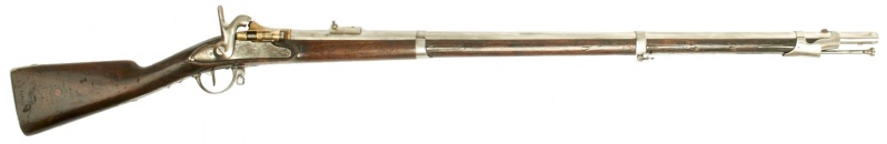 【タバティエール銃】(Tabatière Rifle・ ライフル・1857～1860年・17.8mm 18mm・装弾数：1)のご紹介