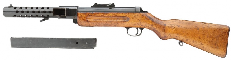 【SIG M1920】( 短機関銃・1920～1927年・7.63×25mmモーゼル 9×25mmモーゼル 7.65×21mmパラベラム 9×19mmパラベラム・装弾数：50)のご紹介