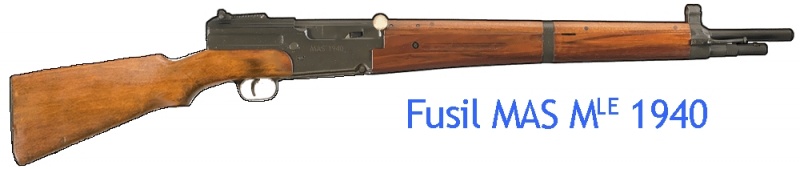 【MAS-40】( ライフル・1940年～・7.5×54mm French・装弾数：5 / 20)のご紹介