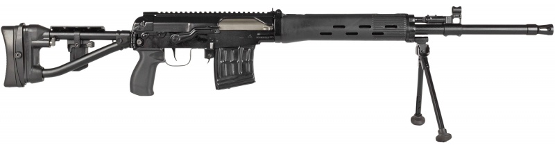 【SVDM】( ライフル・1998年～現在・7.62x54mm R・装弾数：10)のご紹介