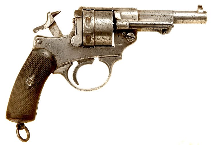 139位【MAS1873リボルバー】(MAS 1873 revolver・生産数：33.7万丁・リボルバー・フランス)のご紹介
