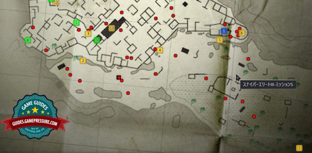 ミッション5：シワオアシス (Siwa Oasis)前半(城郭入口まで)マップのご紹介