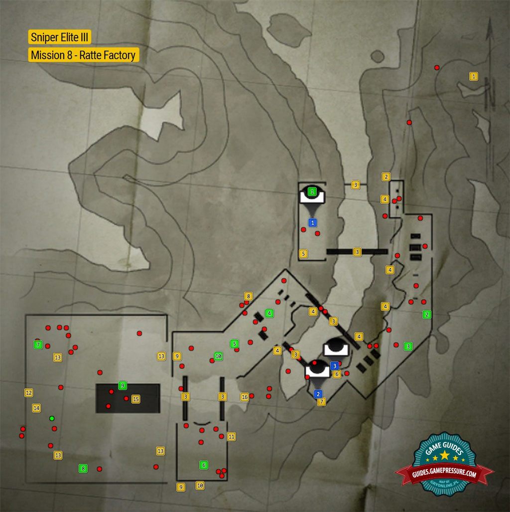 ミッション8：ラテファクトリー (Ratte Factory)マップのご紹介