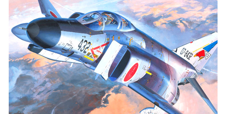 ハセガワ製1/72日本(自衛隊)戦闘機F-4EJ/改ファントム2プラモデル(44キット)のご紹介
