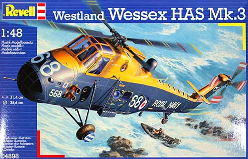 『Westland Wessex HAS Mk.3 (1/48・レベル/Revell)』のご紹介