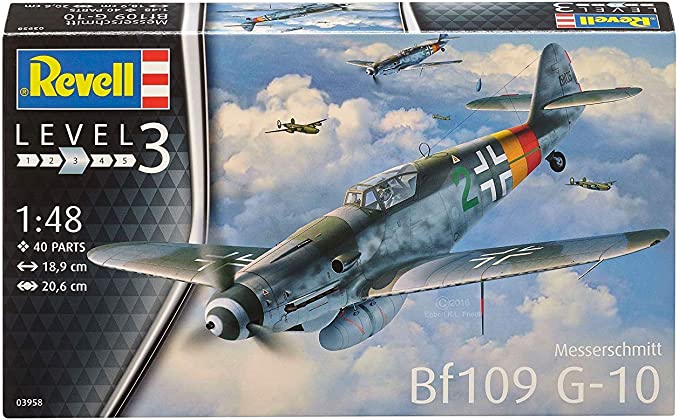 『Messerschmitt Bf-109 G-10 (1/48・レベル/Revell)』のご紹介