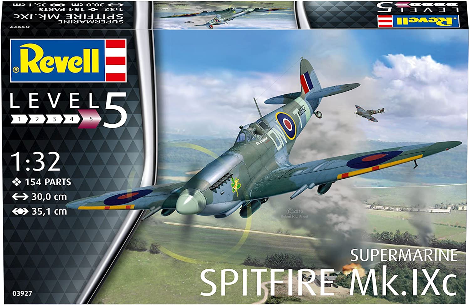 『Spitfire Mk.1 (1/32・レベル/Revell)』のご紹介