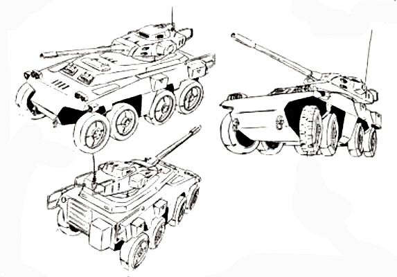 装甲車・兵員輸送車 （小型戦闘車両）のご紹介