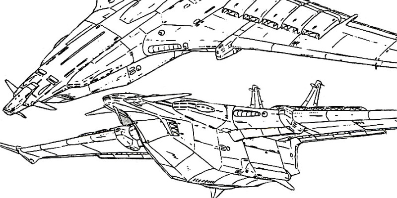 『機動戦士Z/ZZガンダム』宇宙世紀（U.C.0001~0089）のインフラを支える宇宙旅客・輸送機のご紹介
