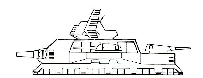 陸上戦艦ビッグ・トレー型