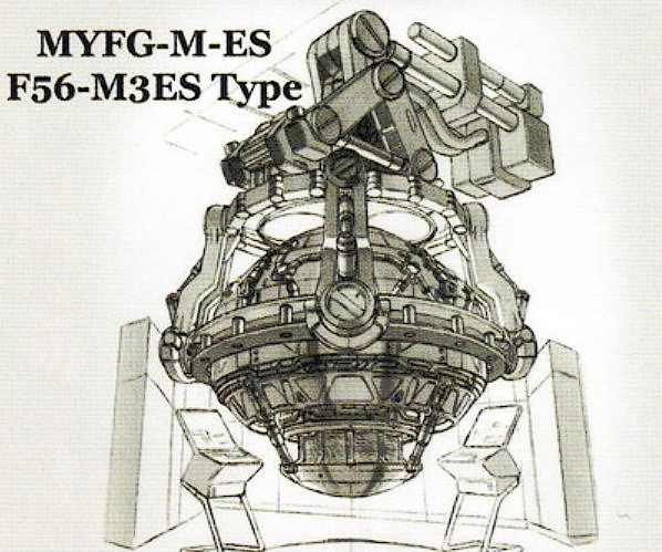 MS-06FザクIIに搭載された「MYFG-M-ES系ジェネレーター」