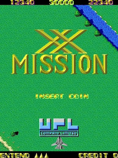 XX-MISSION(ダブルエックスミッション) (機種：AC・発売：1986年・UPL)のご紹介