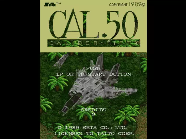 キャリバー50 (機種：AC・発売：1989年・セタ)のご紹介