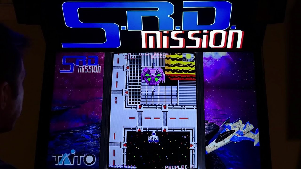 S.R.D.ミッション (機種：AC・発売：1986年・タイトー)のご紹介