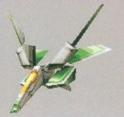 「高機動戦闘機 オベロン(ステージ：1・種類：同高度敵・乗員：1・耐久値：1・得点：100)」のご紹介