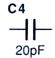 コンデンサの回路図記号