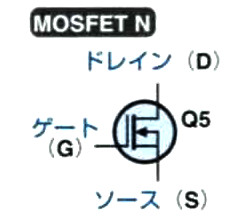 MOSFET N
