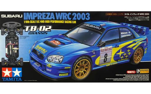 『スバル インプレッサ WRC 2003 (TB-02) (【タミヤ】発売：2003年)』のご紹介