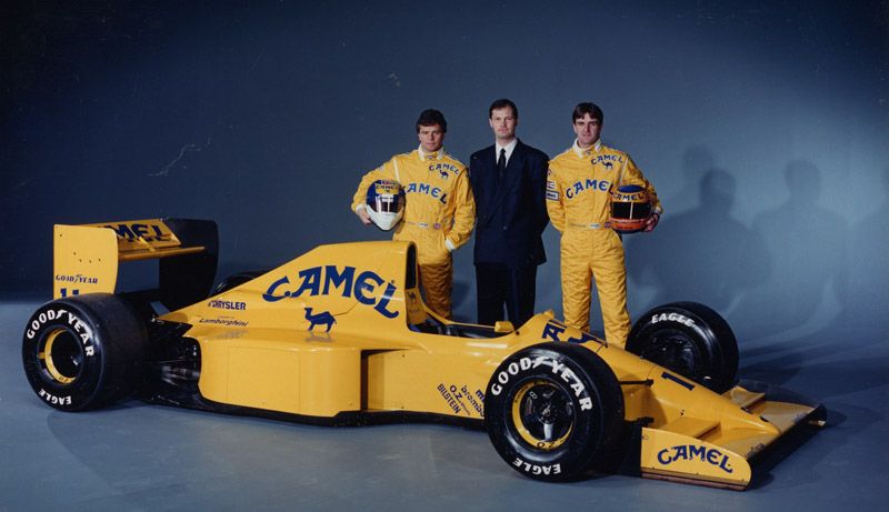 1990年・8位 / 3ポイント【シャーシ：Lotus 102・エンジン：Lamborghini V12・タイヤ：ダンロップ】のご紹介