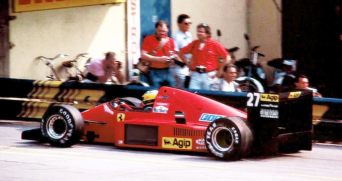 1986年・4位 / 37ポイント【フェラーリ・シャーシ：F1/86・エンジン：032 1.5 V6 t・タイヤ：グッドイヤー】のご紹介