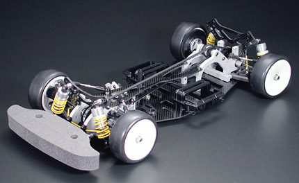 『TRF414（M,ワールドチャンピオンレプリカ） (【タミヤ】シャーシ・オンロード・駆動方式：ベルトドライブ4WD)』のご紹介