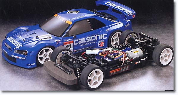 『カルソニック スカイライン GT-R 2003 (TT-01) (【タミヤ】発売：2003年)』のご紹介