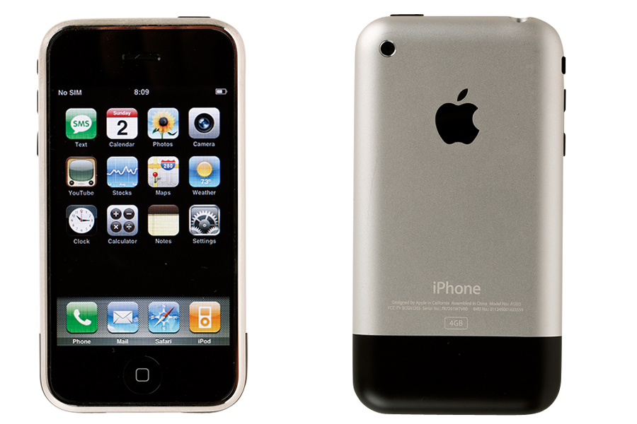 第1世代「iPhone (発表：2007年1月・リリース：2007年6月・製造中止：2008年7月)」のご紹介