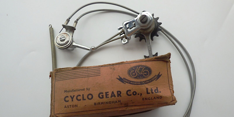 ロードバイク（自転車）「イギリスメーカー別歴代(1896 ~1977年)ディレーラー/変速機一覧（20メーカー・47製品）」の紹介