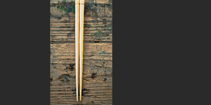 DIY/グリーンウッドワーク自作箸：小さな丸太から斧とナイフで日用品「箸」を作る方法