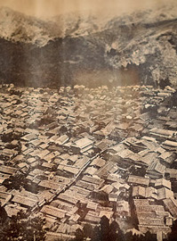 1931(昭和6)年の大火前、明治大正期の山中温泉街