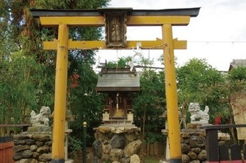 粟田口(あわたぐち)神社内の鍛冶神社