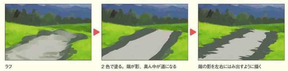 【8】道のベースを描く