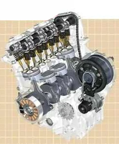 現代的なDOHCエンジンの例
