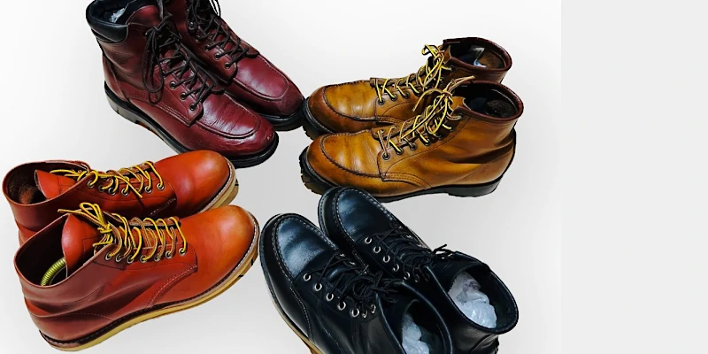 「レッドウィング（Red Wing Shoes）の代表的なモデルとその特徴」についてご紹介