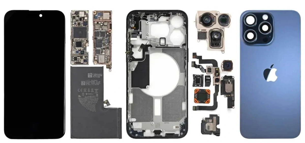 「iPhone／Mac製造ラインの移転推移」
