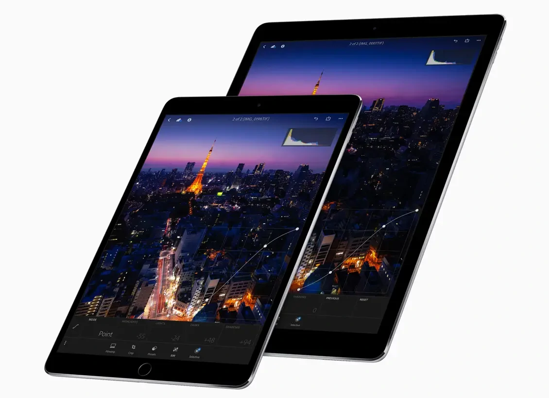 iPad Pro 10.5インチ（2017）とその後継モデル（11インチシリーズ）の性能比較表