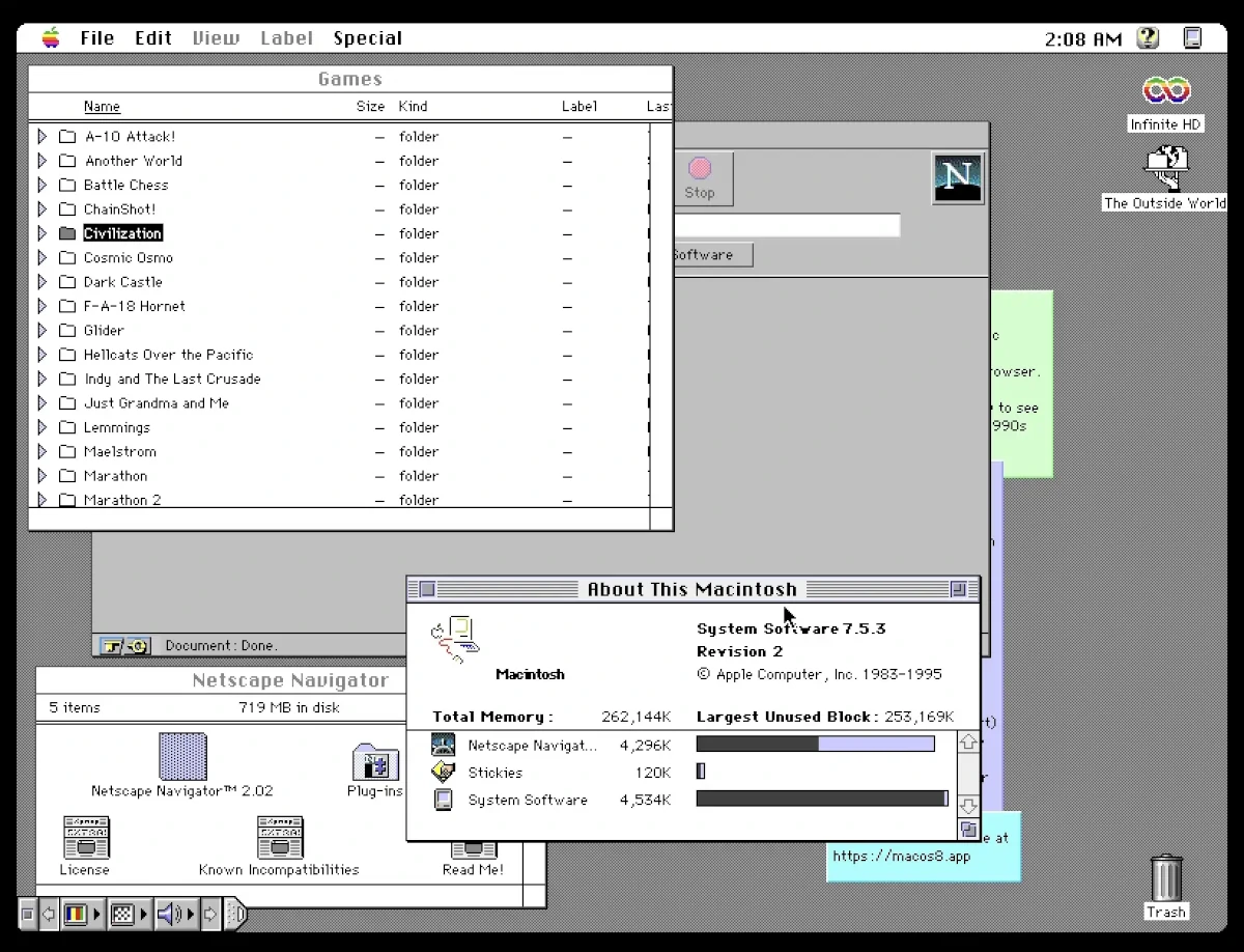 Mini vMac‐クラシックMac（特にPlus）の忠実なエミュレーター