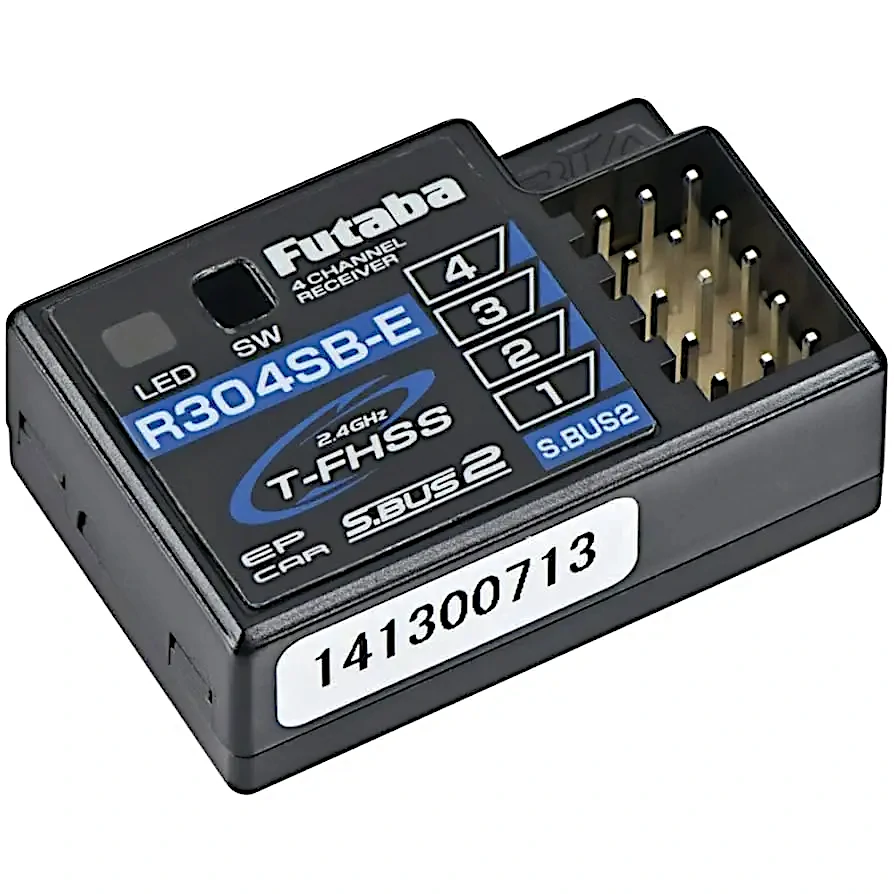 Futabaのテレメトリー対応受信機とセンサーを一覧表