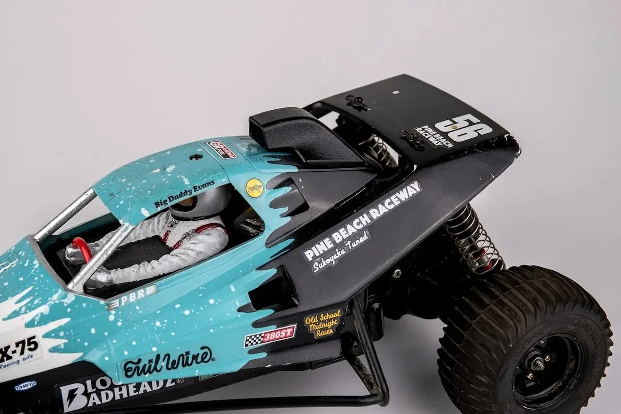 タミヤMSCの内部回路とサーボリンク構造を詳細図