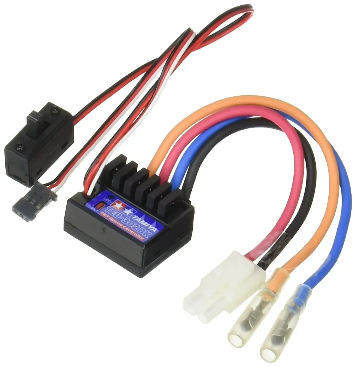 自作ブラシモーターESC（F/B/R対応・Nch4FET Hブリッジ）の フル回路図＋部品番号入り