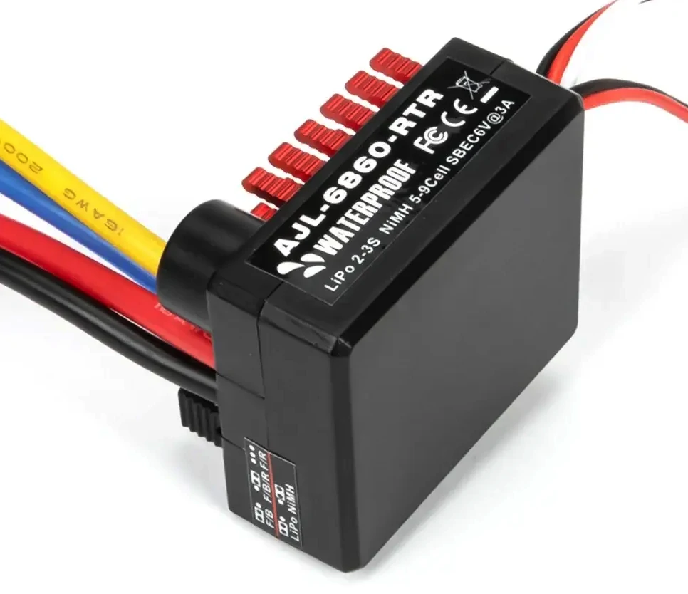 BEC出力電圧を受信機側で計測（5〜6V安定か）‐ブラシモーターESCの健康診断