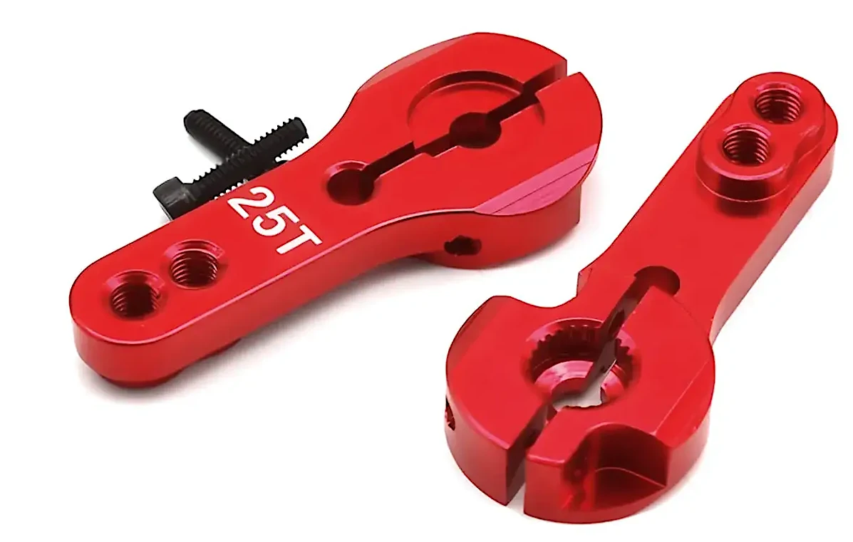 RCカー用サーボのスプライン規格（歯数）