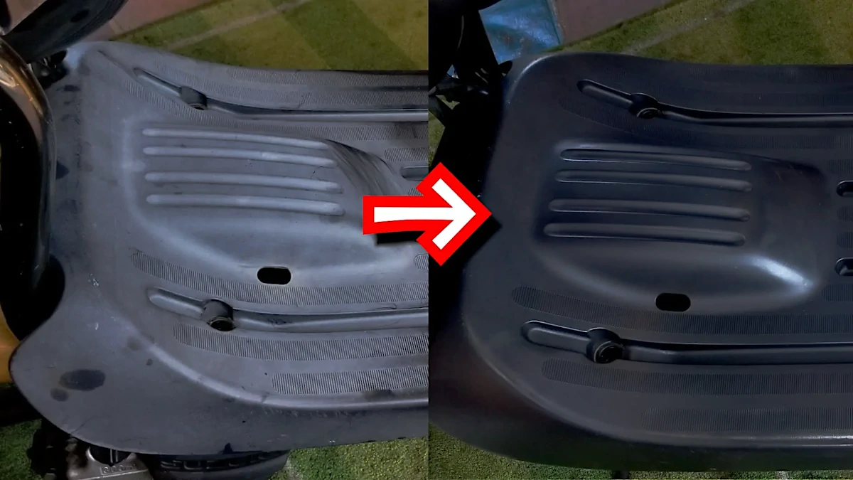 白化したプラスチック樹脂パーツの復活方法‐古びたものも、工夫ひとつで再び輝きを取り戻す