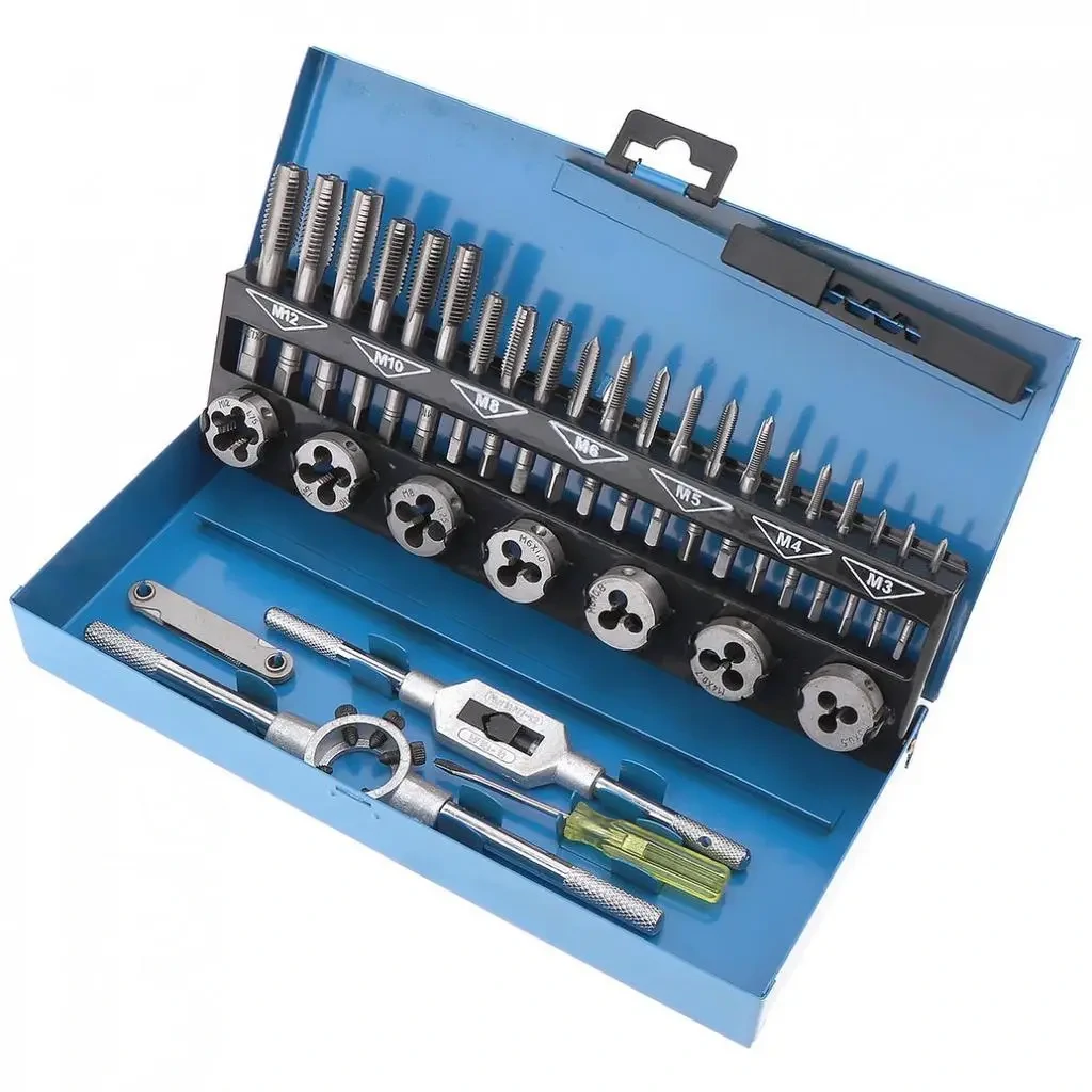 ネジの「自作」‐外ねじは「ダイス」、内ねじは「タップ」で自作可能