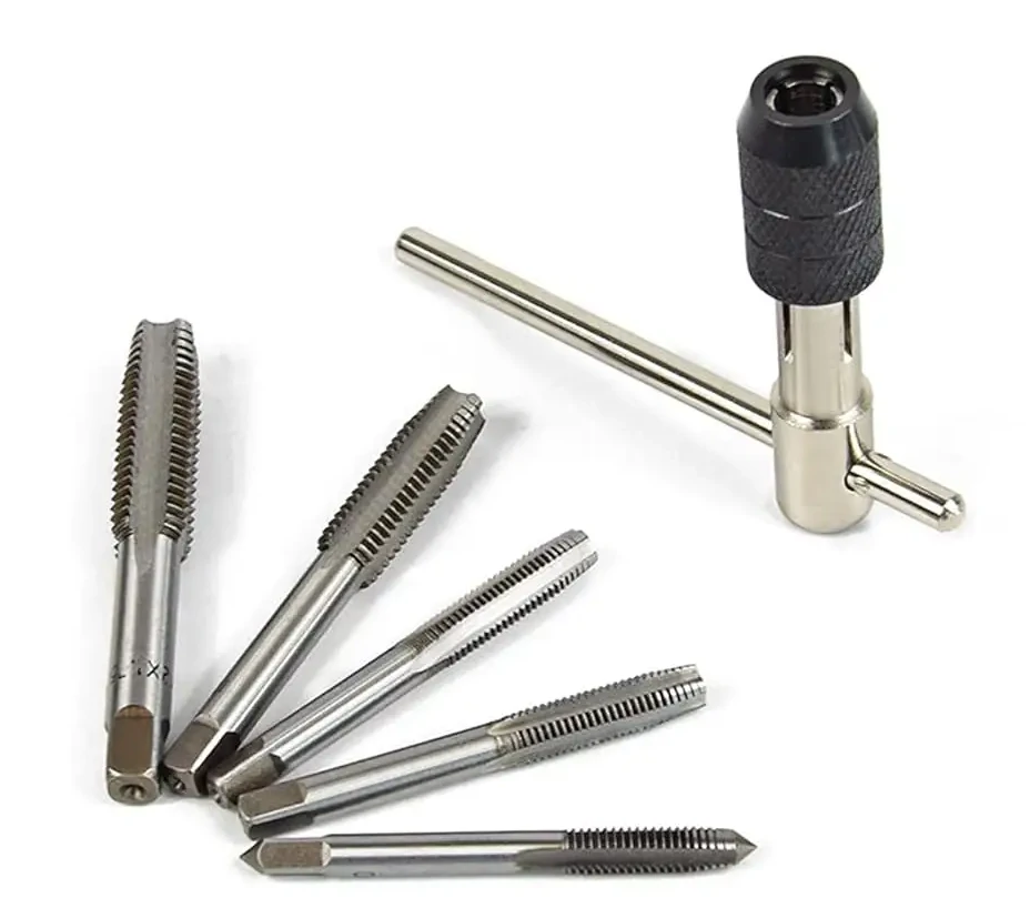 M3ダイス＋M3タップ 内外ねじ加工フロー図 ‐内ねじ加工の「精度」と「安全性」を支える工具