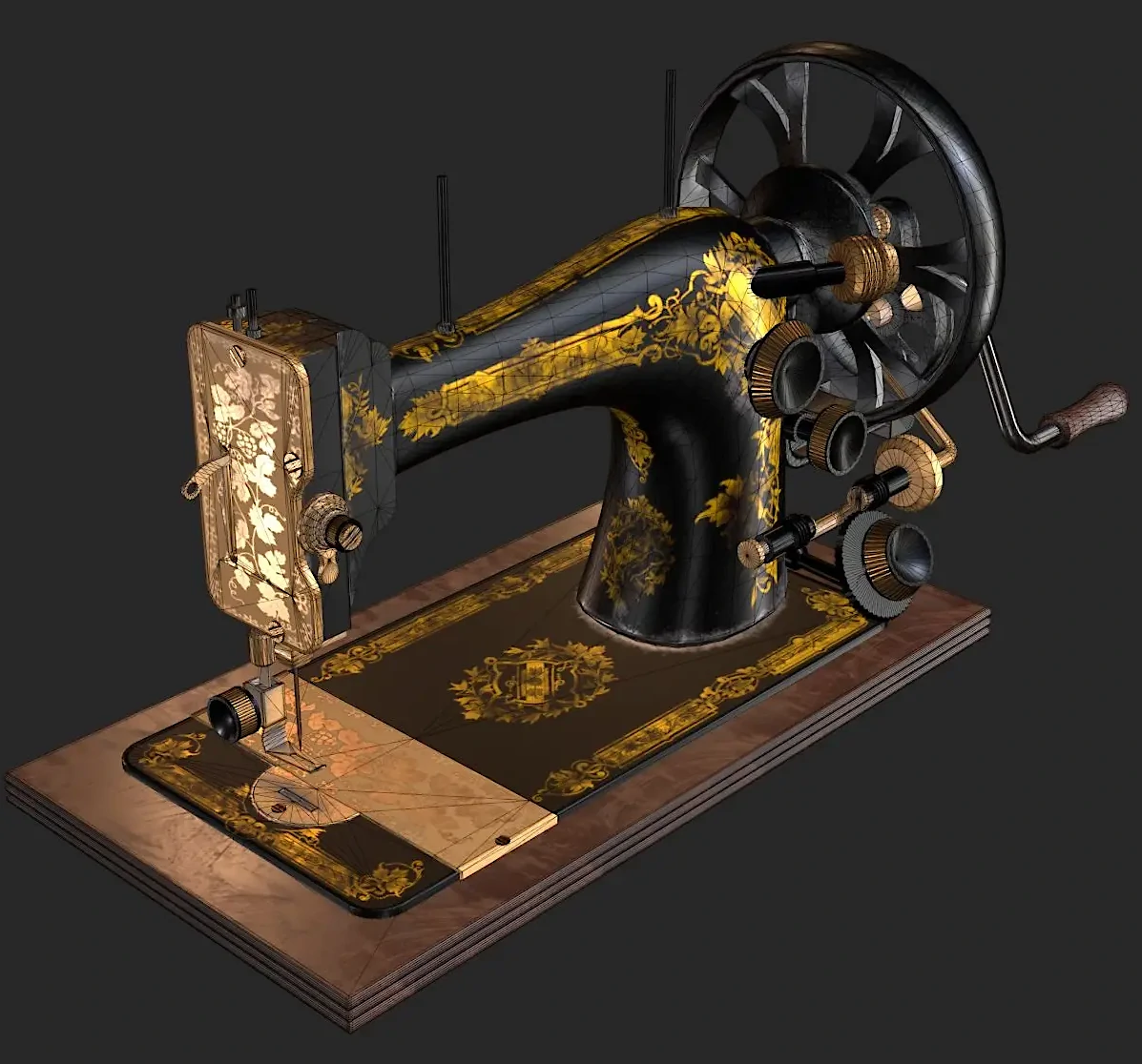 ミシンの歴史 発明相関図‐1900年直前の電動式ミシンまで